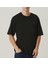 Unisex Bisiklet Yaka Baskılı Oversize T-Shirt 1