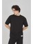Unisex Jakar Kumaş Rahat Kol T-Shirt 1