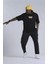 Unisex Bisiklet Yaka Baskılı Oversize T-Shirt 1