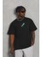 Unisex Oversize Baskılı Bisiklet Yaka T-Shirt 2