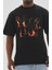 Unisex Baskılı Oversize T-Shirt 1