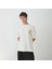 Unisex Bisiklet Yaka Baskılı Oversize T-Shirt 3