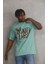 Unisex Baskılı Oversize T-Shirt 3