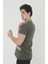Yakalı Slim Fit Baskılı T-Shirt 3