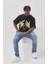 Unisex Baskılı Oversize T-Shirt 3