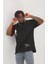 Unisex Oversize Baskılı Bisiklet Yaka T-Shirt 3