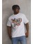 Unisex Baskılı Oversize T-Shirt 3