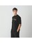 Unisex Bisiklet Yaka Baskılı Oversize T-Shirt 3