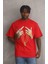 Unisex Baskılı Oversize T-Shirt 1