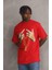 Unisex Baskılı Oversize T-Shirt 3