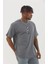 Unisex Oversize Baskılı Bisiklet Yaka T-Shirt 2