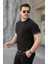 Jakarlı Ribanalı Kısa Kollu T-Shirt 2