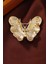 Rengarenk Zirkon Taşlı Zarif Kelebek Broş 4