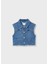 Kız Çocuk Denim Yelek Mavi 3364 1