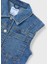 Kız Çocuk Denim Yelek Mavi 3364 3