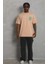 Unisex Oversize Baskılı Bisiklet Yaka T-Shirt 1