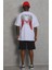 Unisex Oversize Baskılı Bisiklet Yaka T-Shirt 1