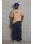 Unisex Oversize Baskılı Bisiklet Yaka T-Shirt 2