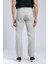 Ricky Yüksek Bel Düz Kesim Düz Paça %100 Pamuk Gri Erkek Pantolon 3