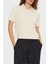 Pamuklu Regular Fit Düğmeli Polo Yaka Kısa Örme Kazak Bayan Kazak WW0WW43957 0f5 1