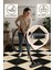 Lofy Halı Karo Desen Retro Görünümlü Halı Yıkanabilir 160X230 cm 7