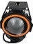 2 Adet Motosiklet Scooter Uyumlu Mercekli LED Sis Farı Projektör LED Lens 1 Çift 1