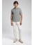 Rasco Erkek Polo Yaka T-Shirt Haki 1