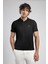 Resao Erkek Polo Yaka T-Shirt Siyah 2