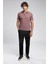 Resao Erkek Polo Yaka T-Shirt Gül Kurusu 1
