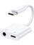 Type-C To 3.5mm Jack Kulaklık ve Şarj Kablosu Çoğaltıcı USB C Ses Aux Kablosu 1