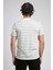 Eddy Erkek %100 Pamuk O Yaka T-Shirt Gri 3
