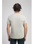 New Drawing Erkek %100 Pamuk O Yaka T-Shirt Haki 3