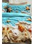 %100 Pamuk Ranforce Çeyizlik Luxury 5d Dijital Çift Kişilik Nevresim Takımı Sea Of Dreams 3