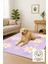 Lofy Halı Papatya Desenli Mor Çocuk Odası Halısı Yıkanabilir 120X180 5