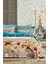 %100 Pamuk Ranforce Çeyizlik Luxury 5d Dijital Çift Kişilik Nevresim Takımı Deniz Yıldızları 1