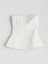 Yeni Sezon Straplez Yaka Peplum Bluz - S5PA96Z8 5