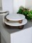 2'li Ahşap Top Ayaklı Mermer Sunum & Dekoratif Stand 3