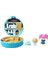 Taşınabilir Dollhouse Mini Figür Sürpriz Paket 4
