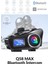 Q58 Max LED Ekranlı Motosiklet Kask Uyumlu Kulaklık Intercom LED Işıklı Kask Bluetooth Kulaklık 1