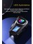 Q58 Max LED Ekranlı Motosiklet Kask Uyumlu Kulaklık Intercom LED Işıklı Kask Bluetooth Kulaklık 4