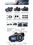 Q58 Max LED Ekranlı Motosiklet Kask Uyumlu Kulaklık Intercom LED Işıklı Kask Bluetooth Kulaklık 6