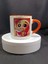 Porselen Turuncu Nescafe Fincanı 1