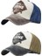Eskitme Jewel Shine Ayarlanabilir Beyzbol Kep Şapka Baseball Şapka 2'li Set 5