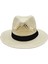 Organik Hasır Örme Fötr Kovboy Şapka 3