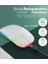 Renkli Işıklı Şarjlı Kablosuz Mouse 2.4g ve Bluetooth Destekli Mouse Ultra Sessiz 2