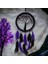 Mor Incili Hayat Ağacı Dream Catcher 1