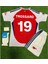 Arsenal 2024/25 Trossard Iç Saha Çocuk Forması 4 Lü Set 1