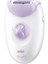 Kadın Beyaz Epilasyon Cihazı, Kablosuz, Islak Kullanım, Güçlü ve Hassas Performans 1