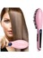 Pembe Hair Straightener Saç Düzleştirici Tarak HQT-906 4