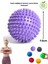 7.5 cm Bpa Free Masaj Topu - Dikenli Duyu Uyarıcı El Ayak Vücut Egzersiz Topu / Massage Ball 5